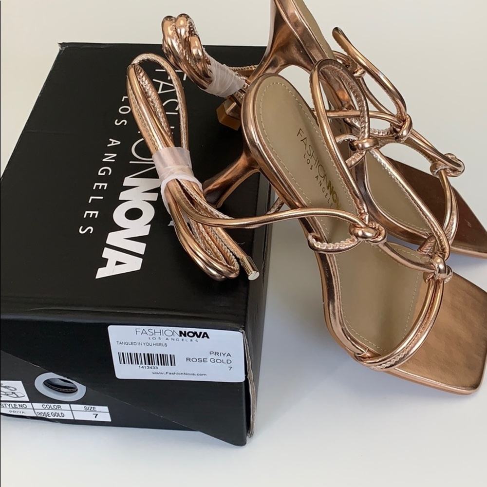 Fashion Nova Tangled On Your Heel